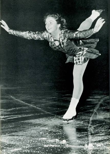 Jeanette Altwegg, ice skater.