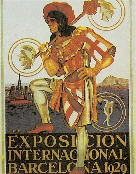 Espagne / Barcelone / Exposition mondiale