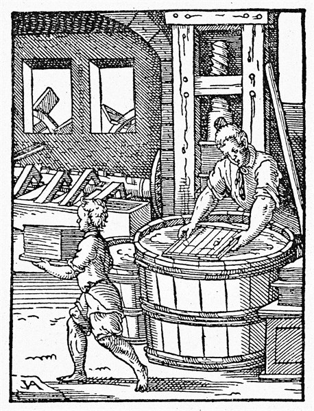 Engraving from the work 'Ständebuch', 1568