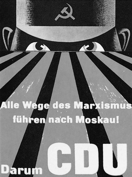 Election poster of the CDU