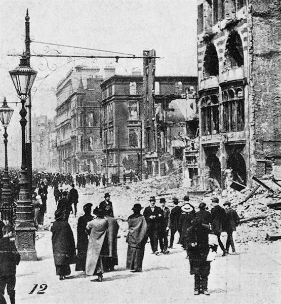 Insurrection de Pâques contres les britanniques à Dublin (1916)