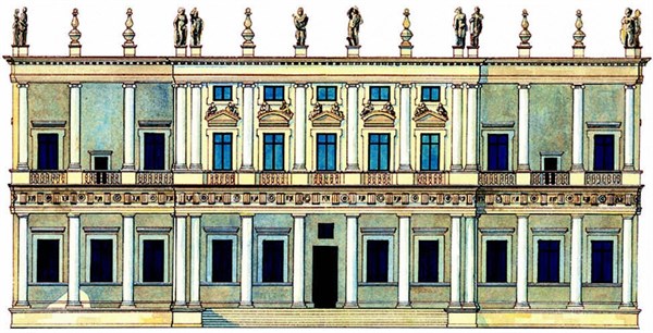 Adrea Palladio, Palazzo Chiericati, Vincenza (Italy) ; (around 1560)