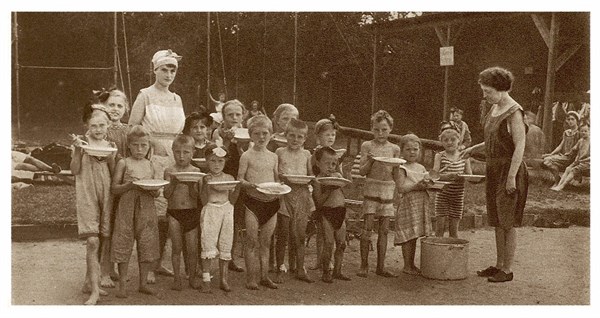 Civilians were starving during the war