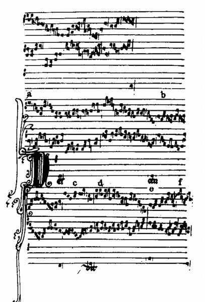 Notation musicale, organum à trois voix