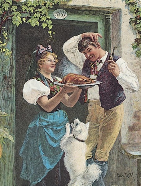 Typical scene in Southern Germany