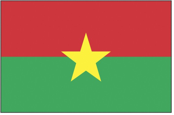 Drapeau du Burkina-Faso