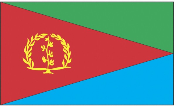 Drapeau de l'Erythrée