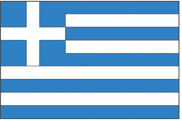 Drapeau de la Grèce
