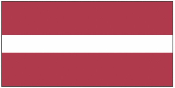 Drapeau de la Lettonie