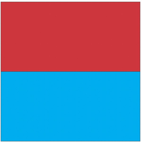Flag of the canton of Tessin