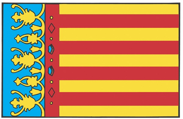 Drapeau de la province de Valence