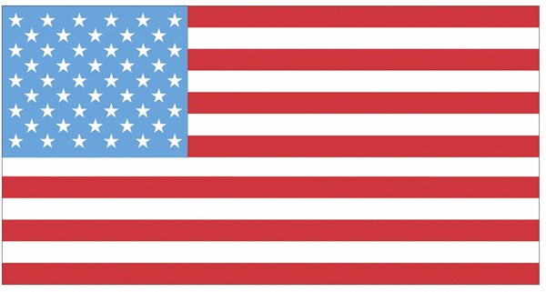 Drapeau des Etats-Unis d'Amérique