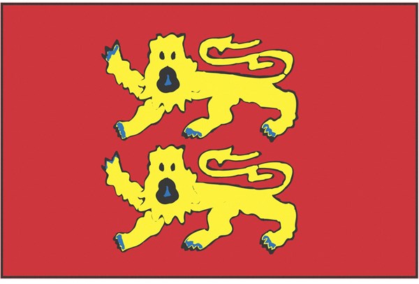 Drapeau de la Basse Normandie (1er drapeau)