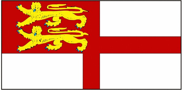 Drapeau de l'île de Sark