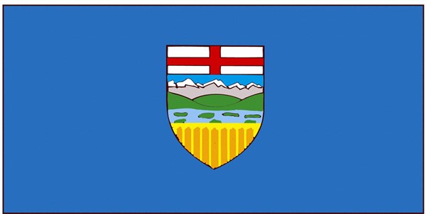 Drapeau de la province d'Alberta