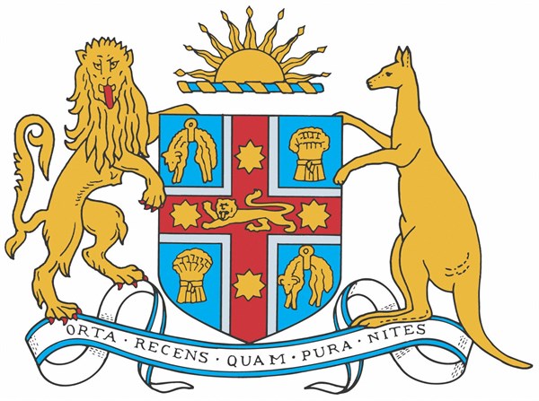 Armoiries de l'Etat de Nouvelles-Galles-du-Sud