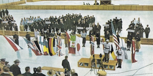 USA Lake Placid Ende der III. Olympischen Winterspiele