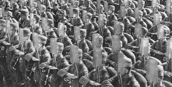Appel au service des travailleurs du Reich