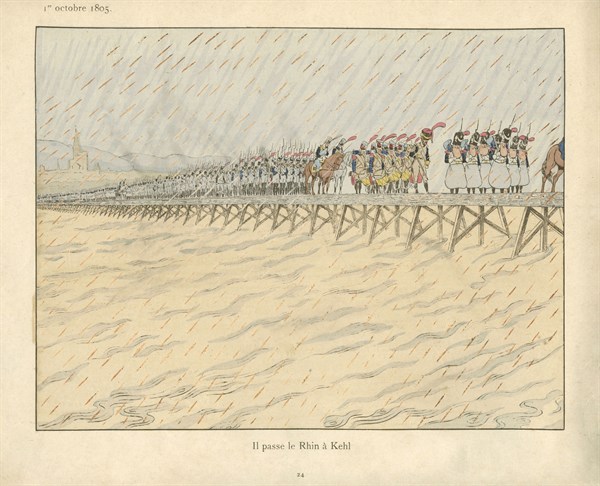 Livre pour enfant : Napoléon Ier et ses troupes en route pour l'Autriche