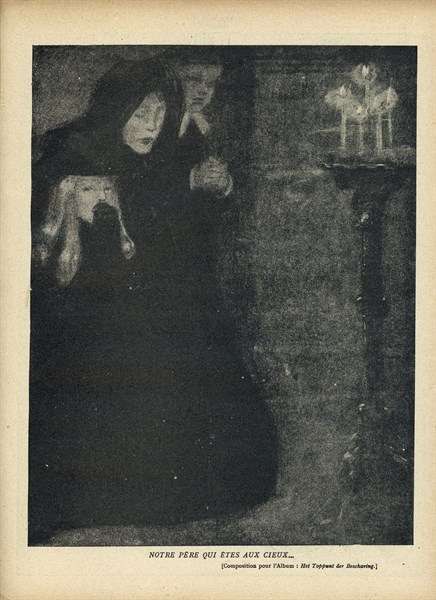 Drawing on published in La Baïonnette in 1916