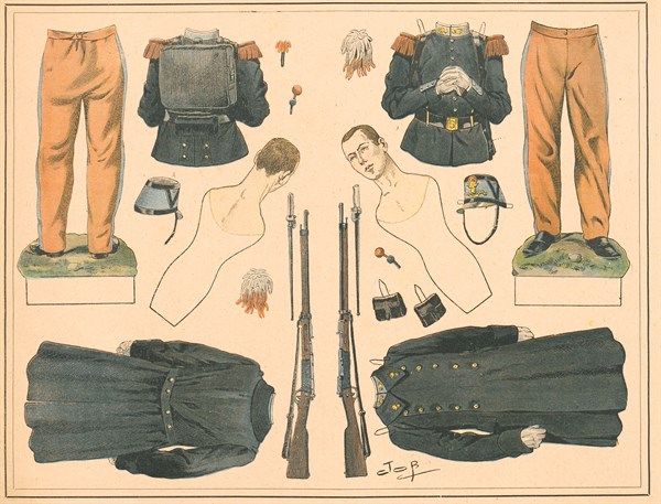 Uniforme d'élève de l'Ecole militaire de Saint-Cyr