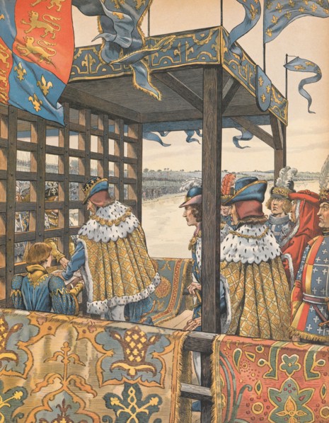 Signature du Traité de Picquigny, le 29 août 1475