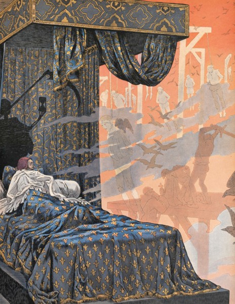 Louis XI on his deathbed