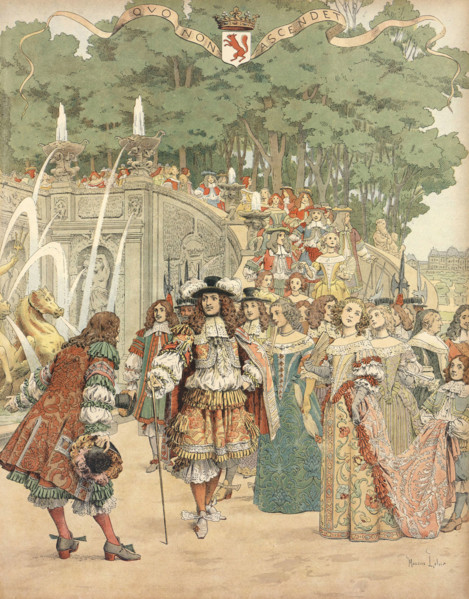 Fête à Vaux-le-Vicomte donnée par Fouquet pour Louis XIV, 1661