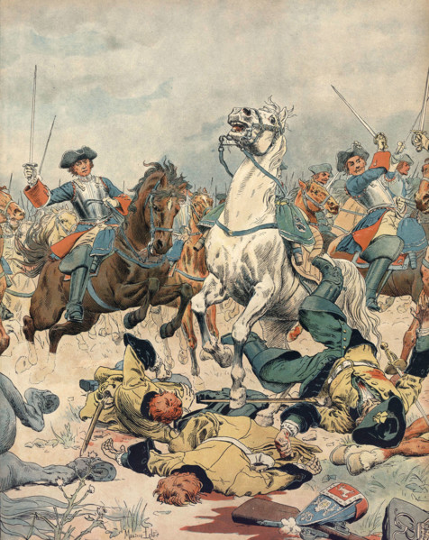 Bataille de Malplaquet, 1709