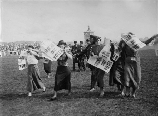 French suffragettes, 1936