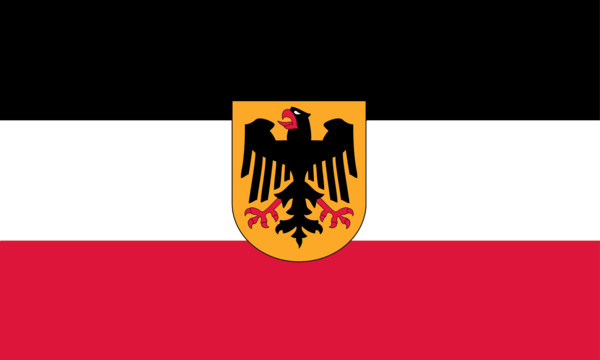 Drapeau de la République de Weimar, entre 1918 et 1933