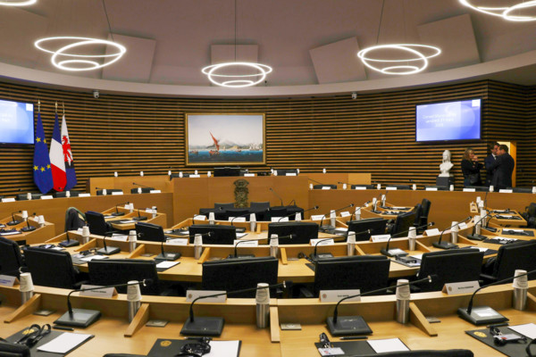 Eric Ciotti, premier Conseil Municipal après son élection, 27 mars 2026