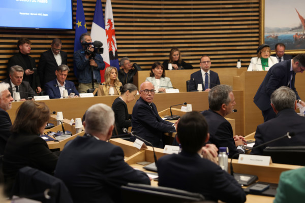 Eric Ciotti, premier Conseil Municipal après son élection, 27 mars 2026