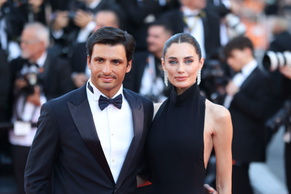 Carlos Sainz Jr. and Rebecca Donaldson