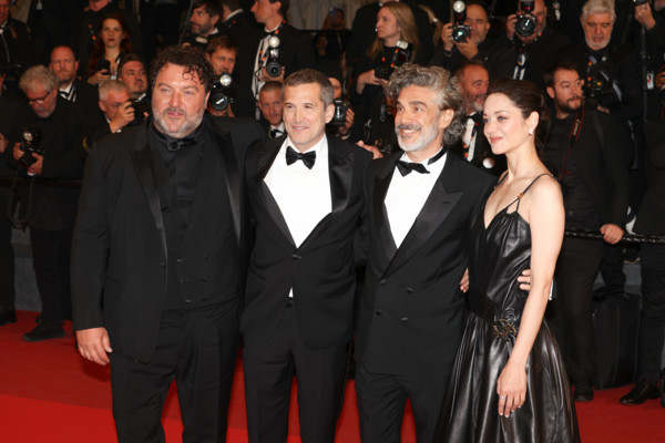 Denis Ménochet, Guillaume Canet, Leonardo Sbaraglia and Marion Cotillard