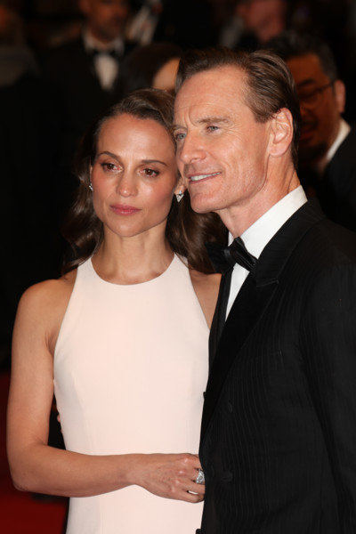 Alicia Vikander and Michael Fassbender