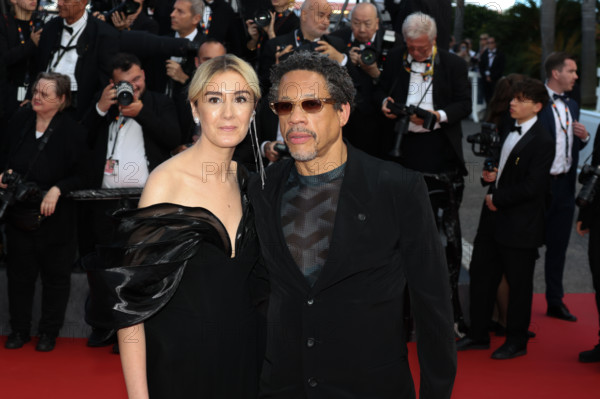Anaïs Aidoud and Joey Starr
