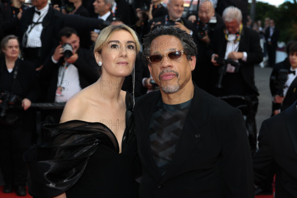 Anaïs Aidoud and Joey Starr