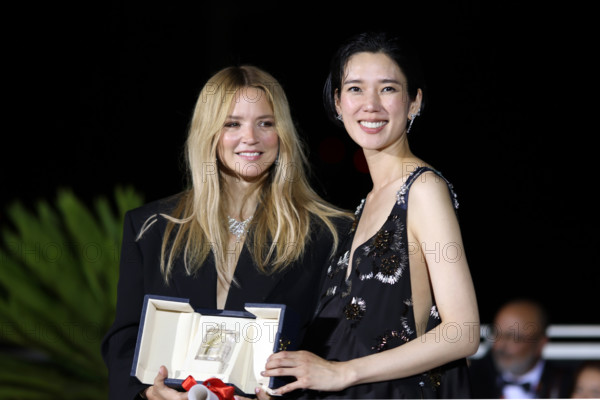 Virginie Efira and Tao Okamoto