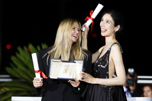 Virginie Efira and Tao Okamoto