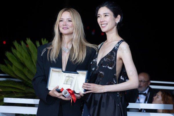 Virginie Efira and Tao Okamoto