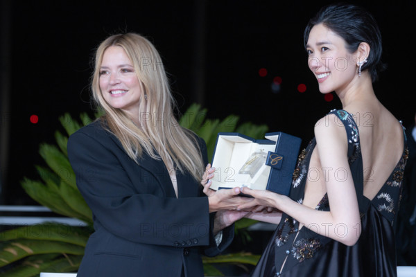 Virginie Efira and Tao Okamoto