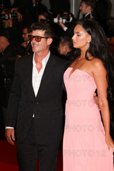 Robin Thicke and April Love Geary