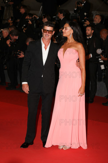 Robin Thicke and April Love Geary