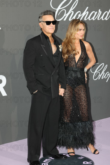 Robbie Williams and Ayda Field Williams