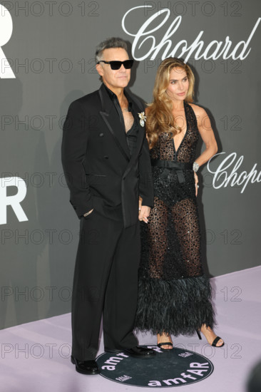 Robbie Williams and Ayda Field Williams