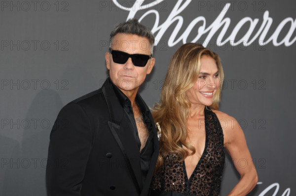 Robbie Williams and Ayda Field Williams