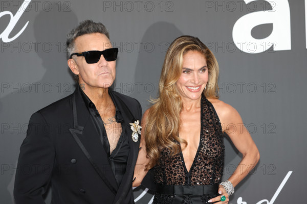 Robbie Williams and Ayda Field Williams