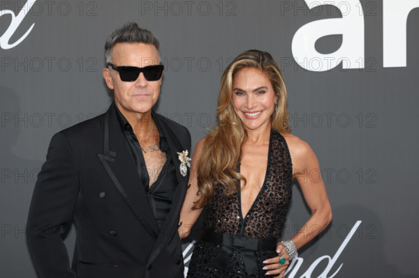Robbie Williams and Ayda Field Williams
