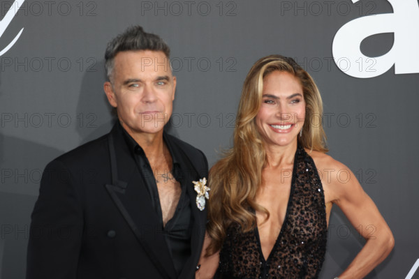 Robbie Williams and Ayda Field Williams